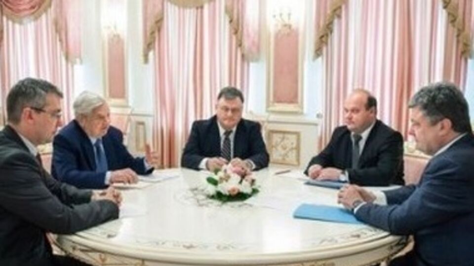 Порошенко провел встречу с Соросом