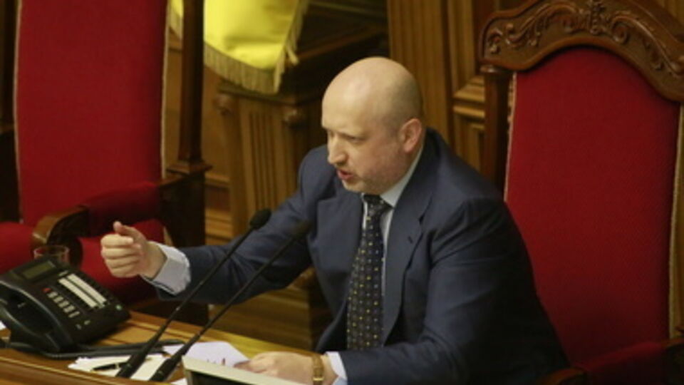 Обращение ВР к президенту необходимо доработать, считает Турчинов