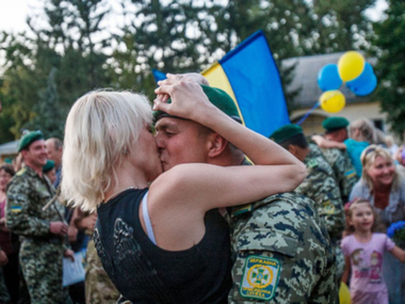 Пограничники из Чопа были в зоне АТО три месяца