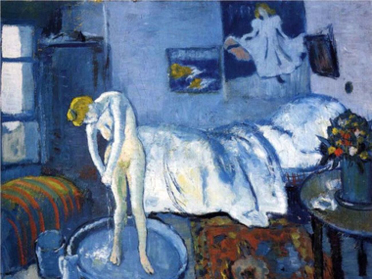 Под картиной "Голубая комната" нашли еще одну картину