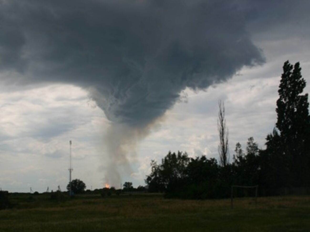 Взрыв на газопроводе