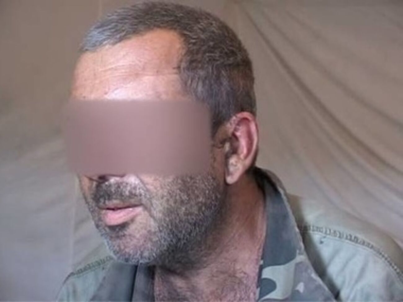 У задержанного боевика было изъято много оружия