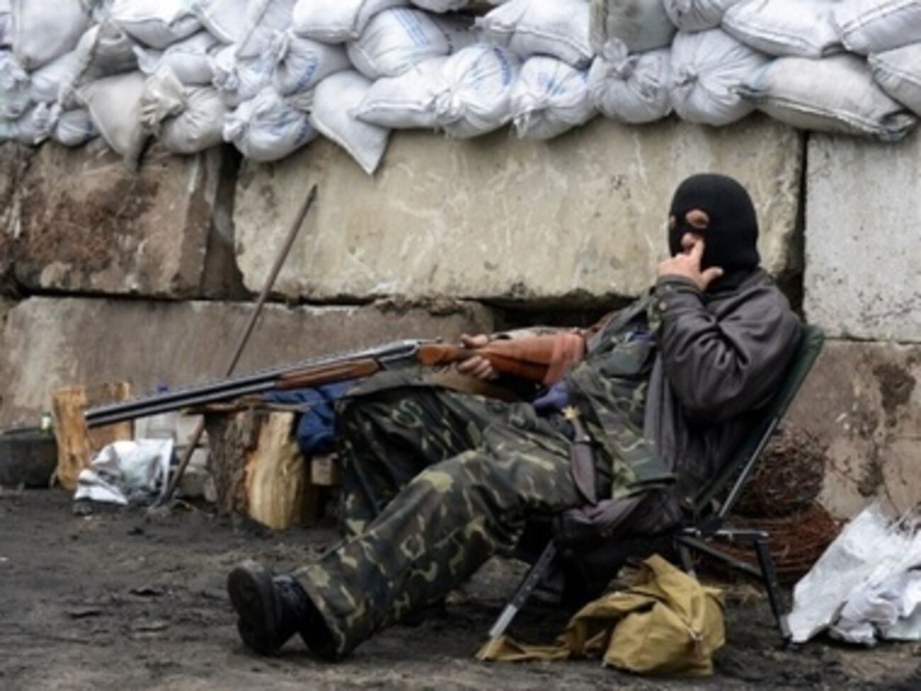 Боевики ограбили частное предприятие