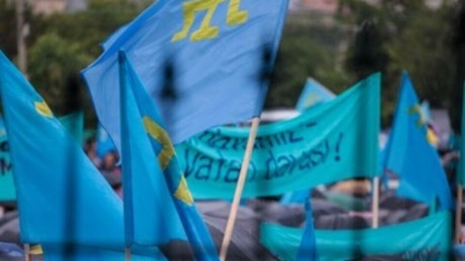 Митинг крымских татар