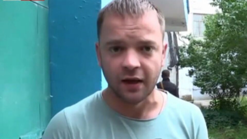 На российском телевидении заявили, что Нацгвардия обстреливала Луганск