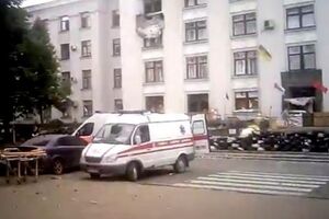 Террористы случайно выстрелили по собственному "штабу"