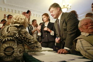 Петр Порошенко победил в первом туре выборов