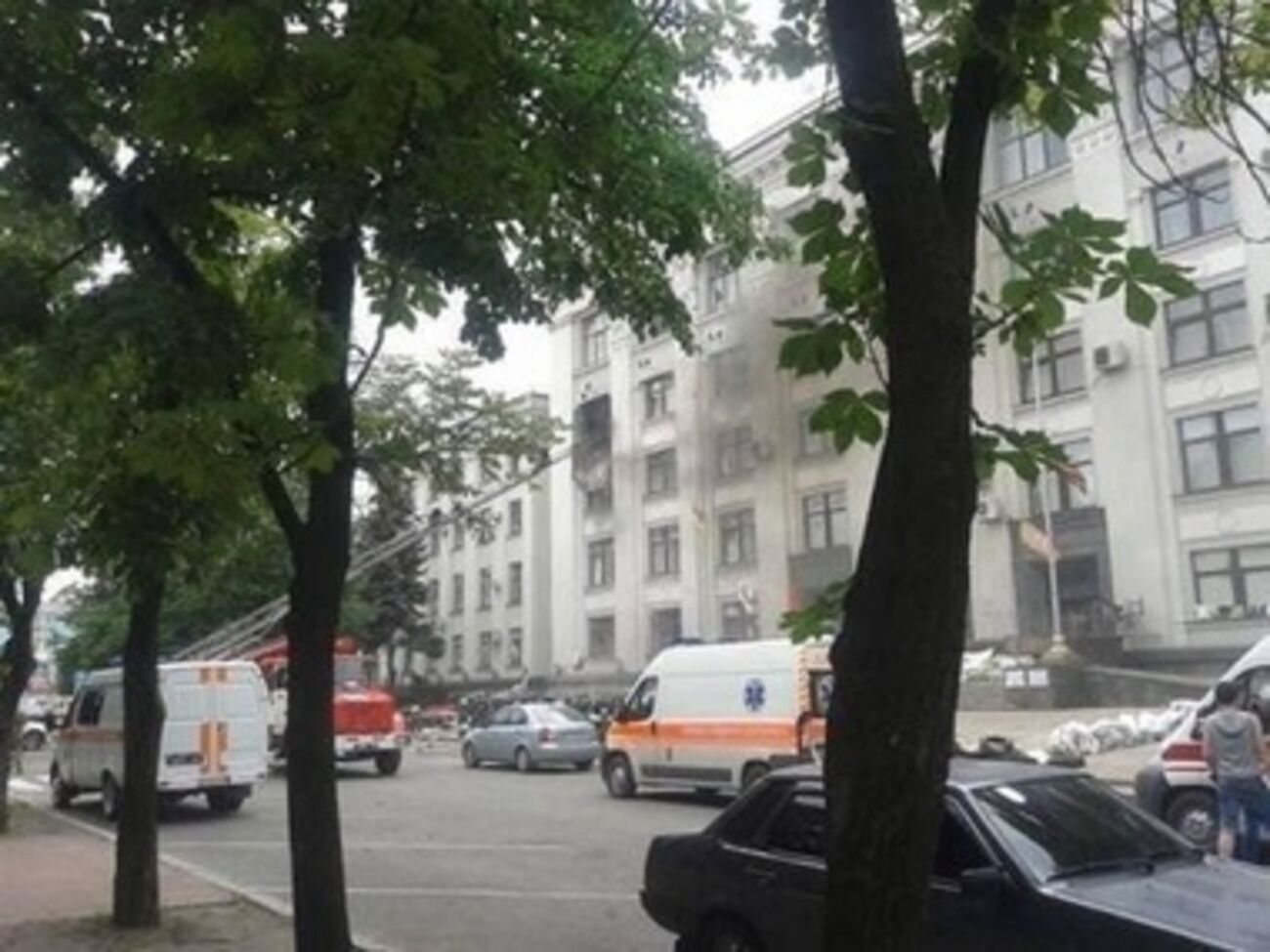 В ведомстве назвали взрыв "авианападением" Военно-воздушных сил Украины