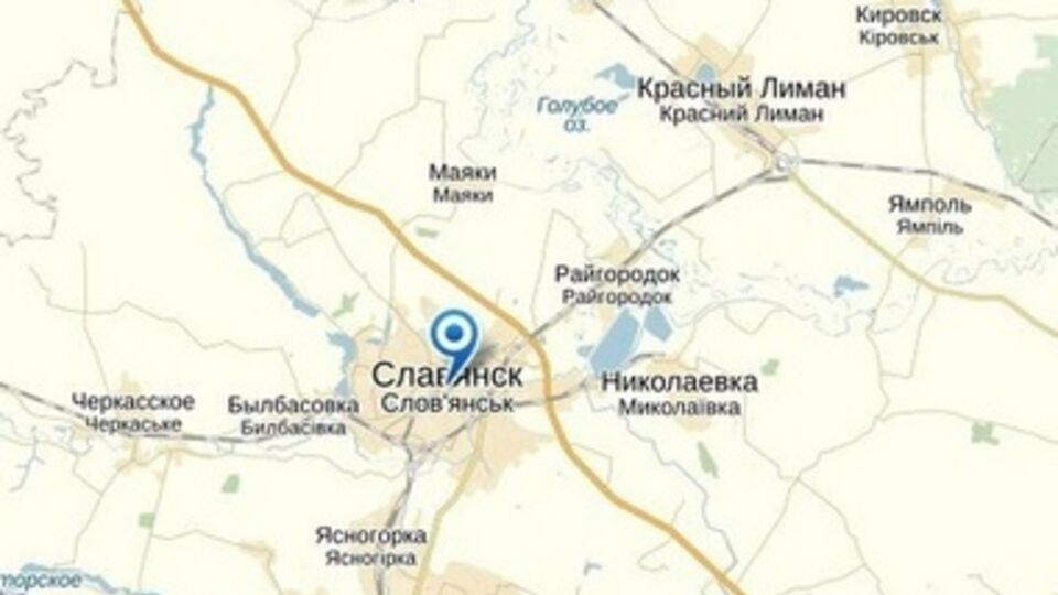 По словам террористов, под Краматорском идет серьезный бой