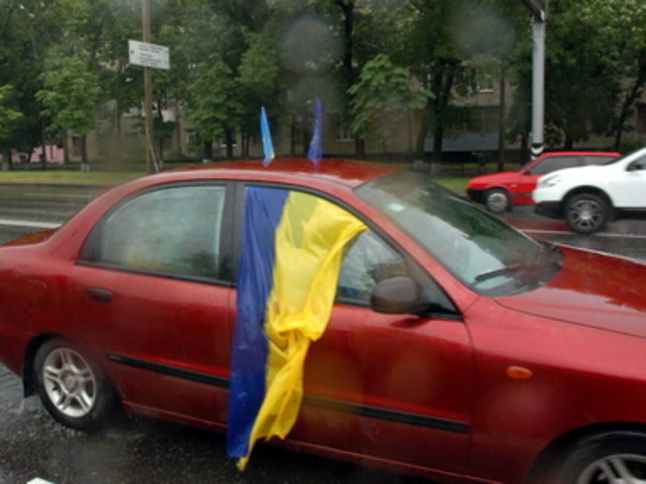 ПТН ПНХ. Харьковский Автомайдан провел пробег "За единую Украину". Фоторепортаж