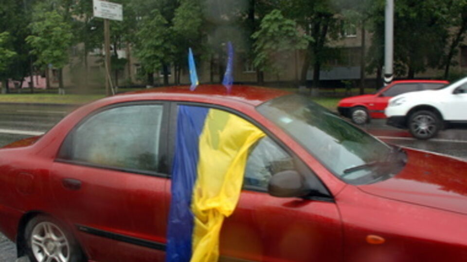 ПТН ПНХ. Харьковский Автомайдан провел пробег "За единую Украину". Фоторепортаж