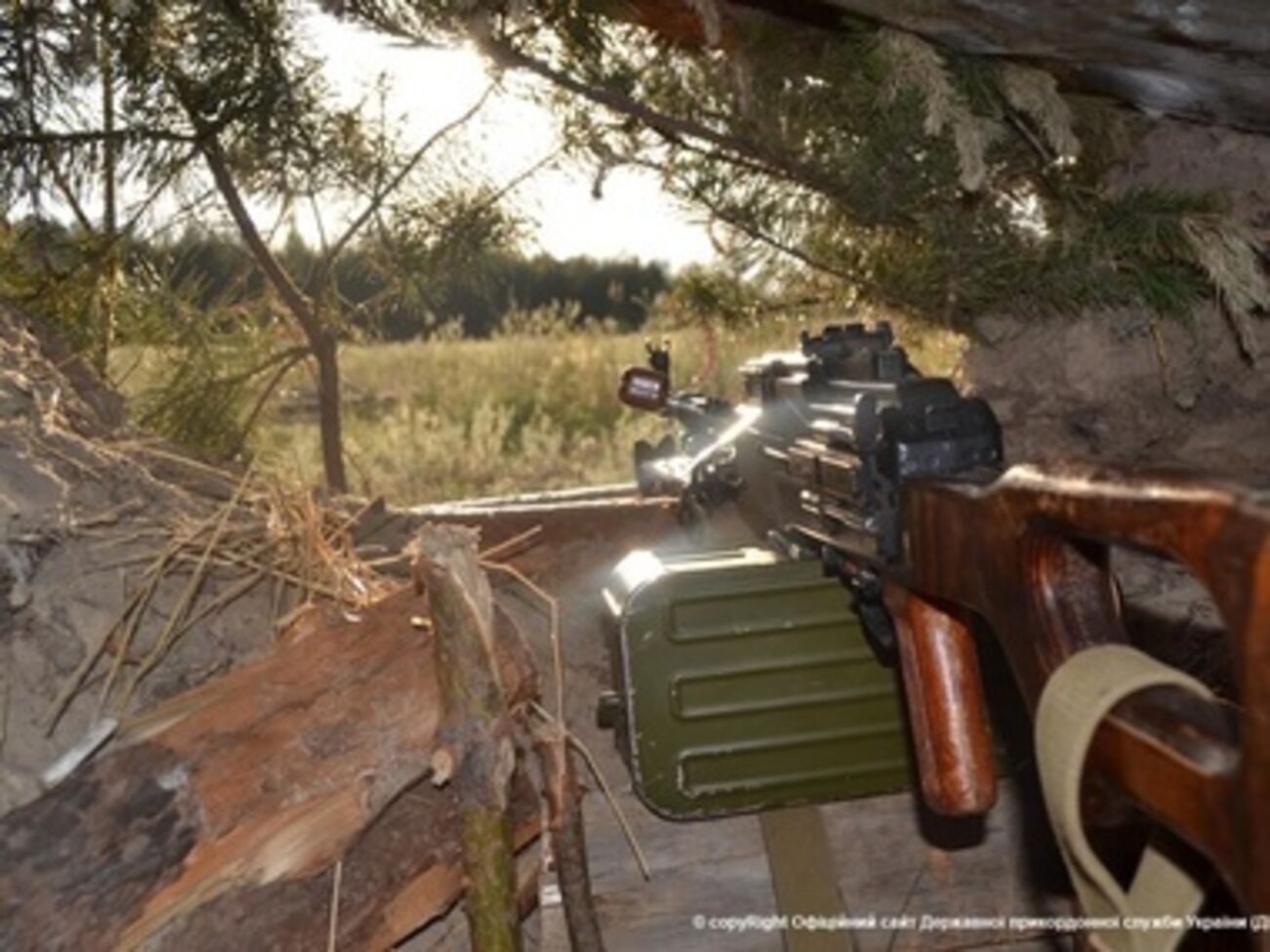 Пограничники попали в засаду