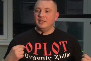 Лидер "Оплота" Евгений Жилин учился на историка