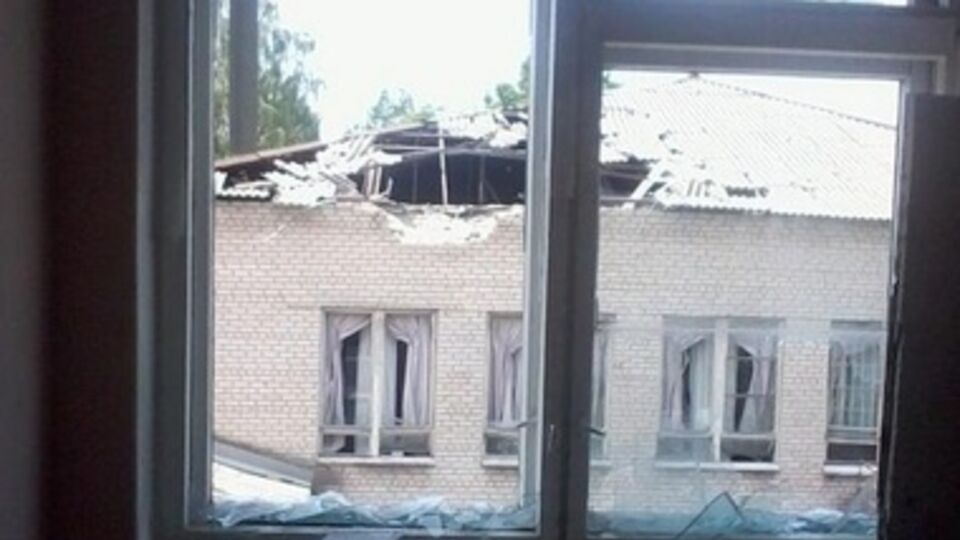 Причина смерти детей --- осколочные ранения