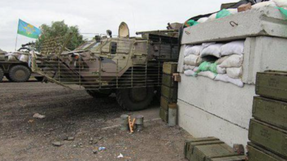 При обстреле террористы используют минометы и автоматические гранатометы