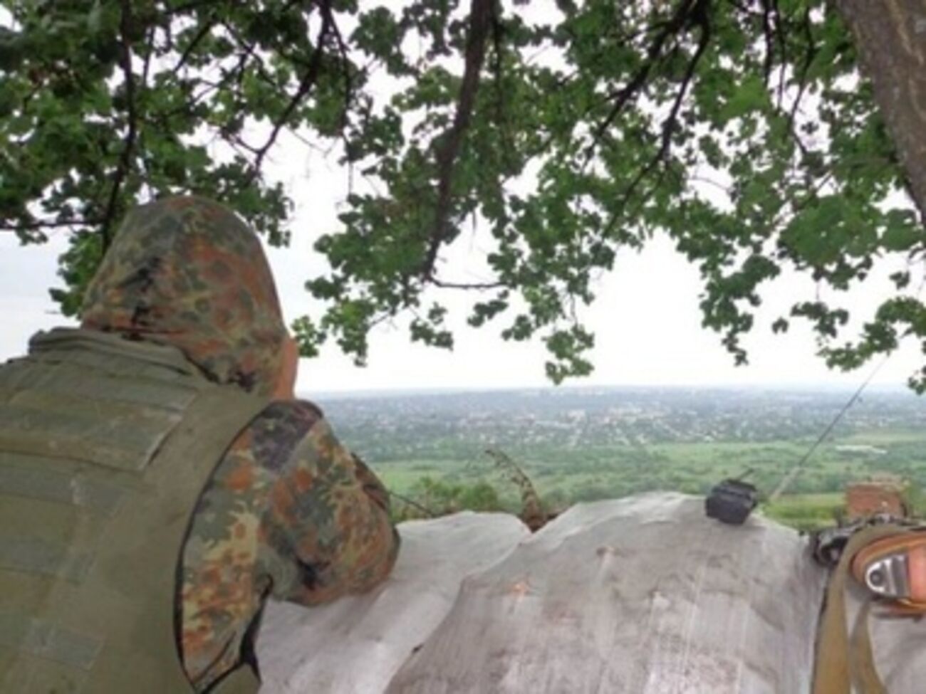 Боевики обстреляли блокпосты вокруг Славянска