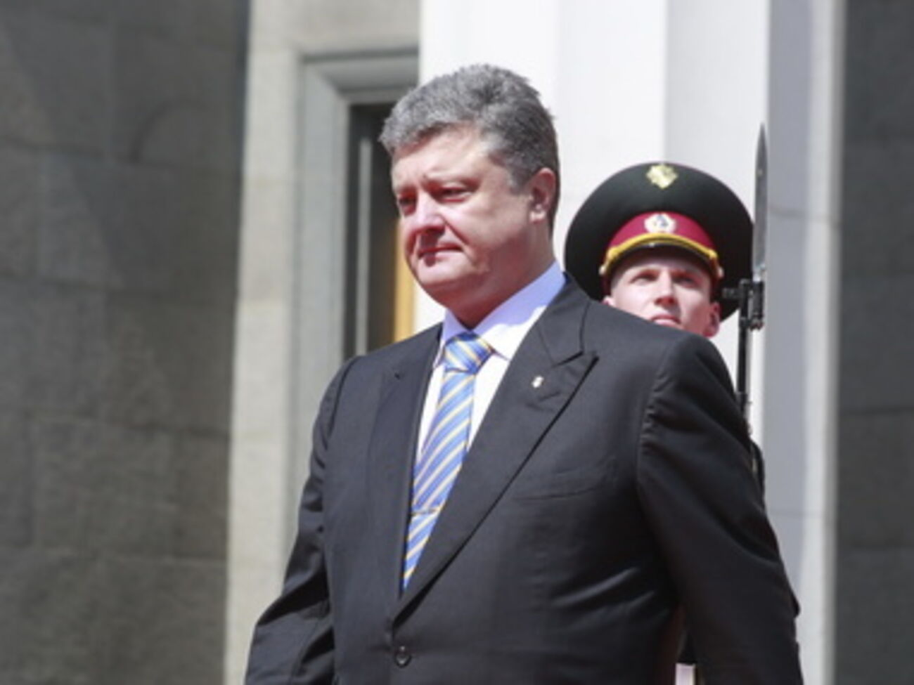 Порошенко находится с официальным визитом в Страсбурге