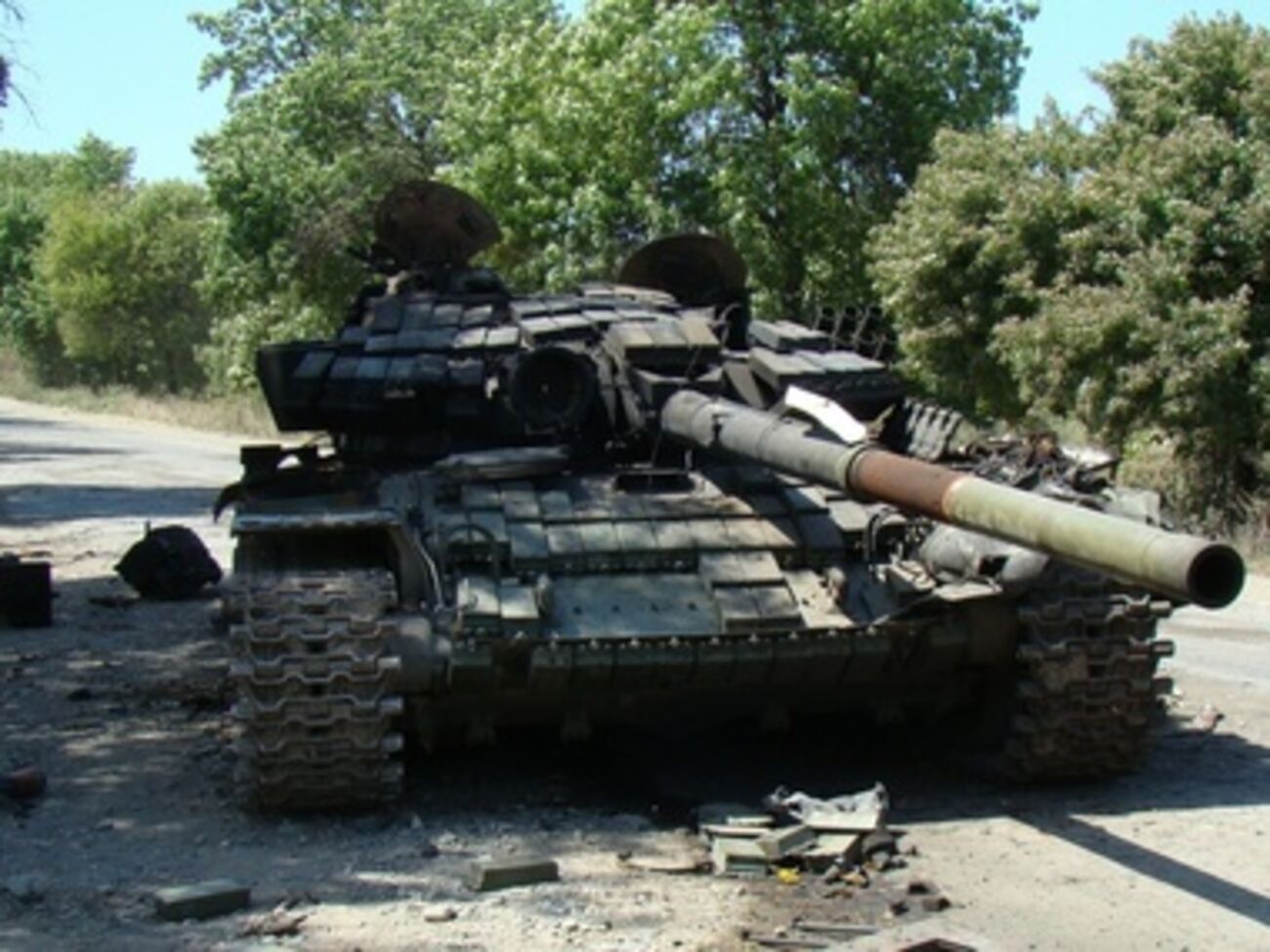 Украинские силовики отбили атаку террористов