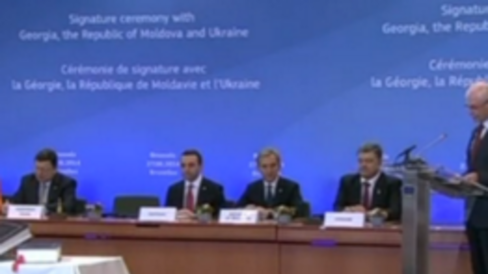 Грузия, Украина и Молдова подписывают ассоциацию с ЕС