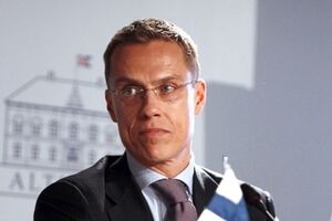 Премьер-министр Финляндии Александр Стубб