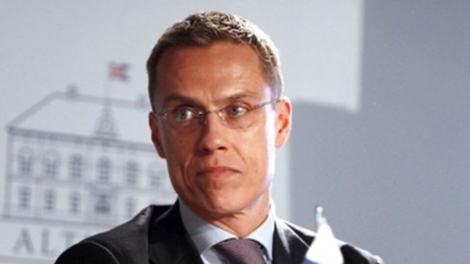 Премьер-министр Финляндии Александр Стубб