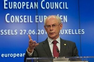 Херман Ван Ромпей: Мы твердо поддерживаем мирной план, объявленный президентом Порошенко