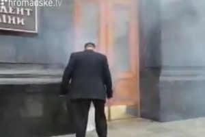 Активисты требовали возобновить АТО