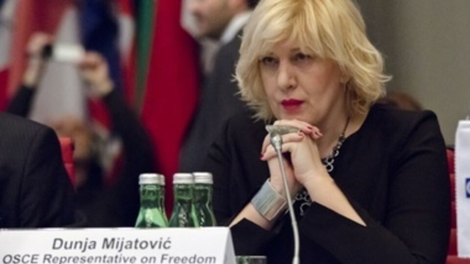 Дунья Миятович заявила, что случаи нападения и похищения журналистов на востоке Украины не прекратились