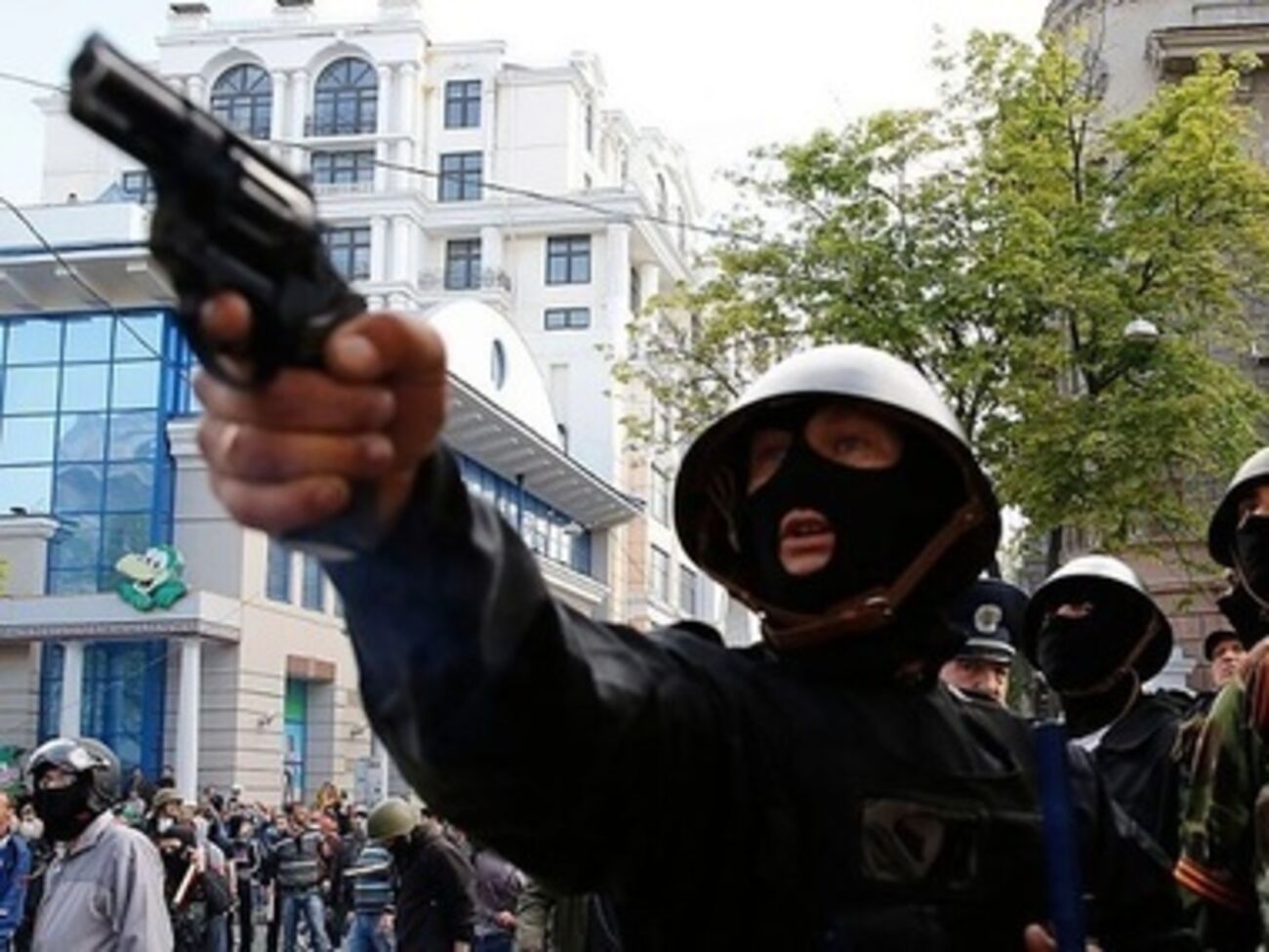 По факту похищения оружия милиция начала уголовное производство