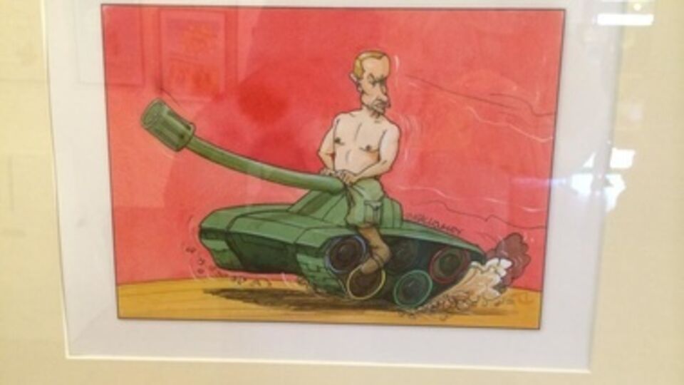 Известные карикатуристы нарисовали Путина