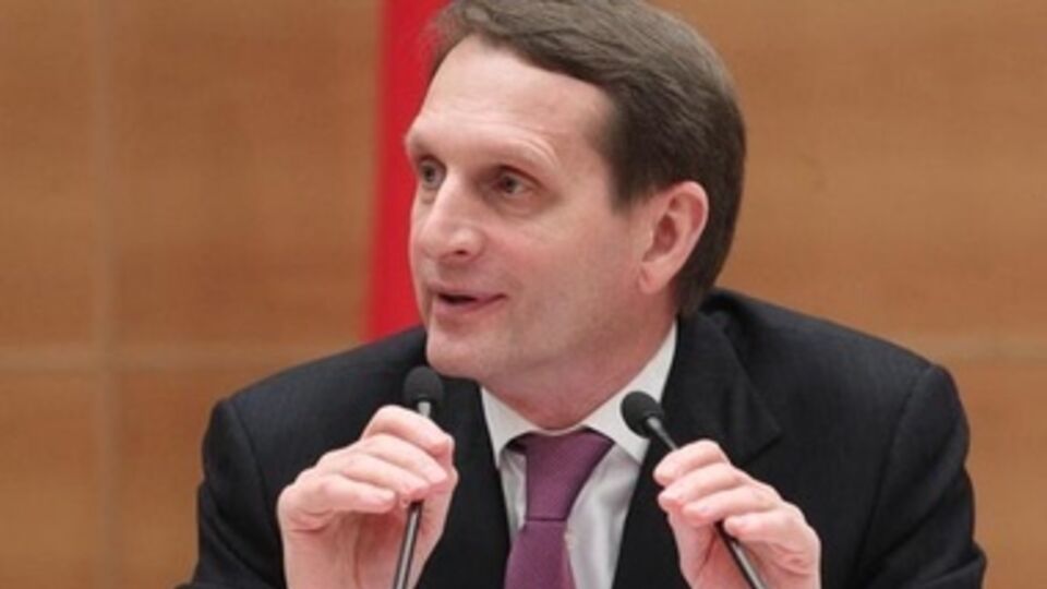 Нарышкин вспомнил о "нацизме" в Украине