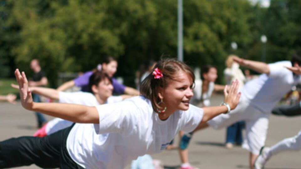 Приобщаться к здоровому образу жизни в Киеве будут в Парке Шевченко возле одноименного памятника