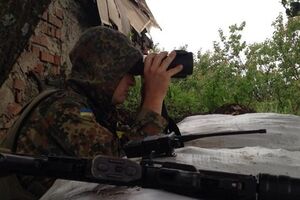Террористы обстреливают позиции украинских военных