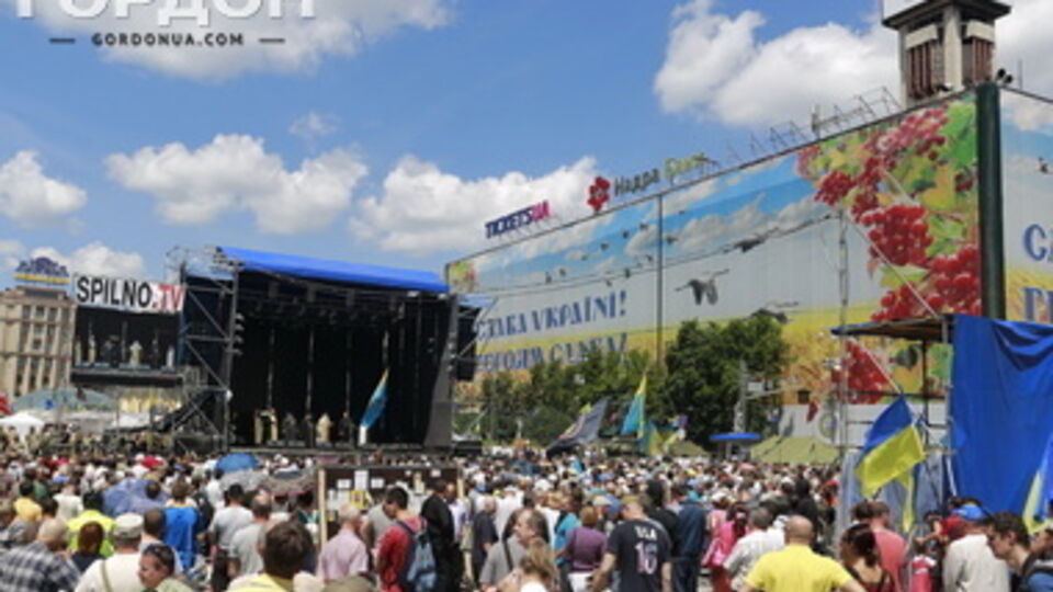 На Вече обсудили перемирие между силами АТО и террористами, объявленное до 30 июня