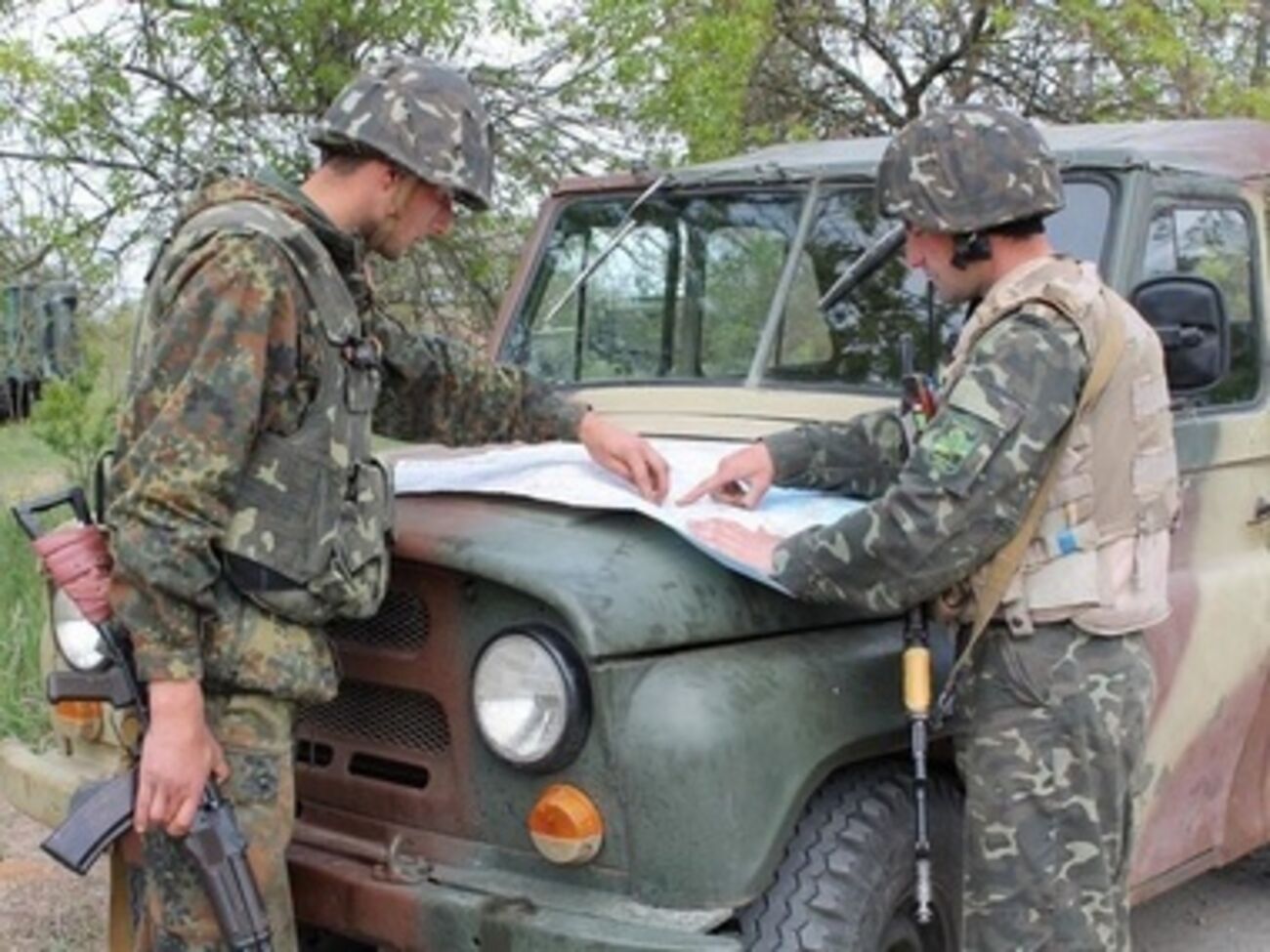 Самые ожесточенные бои сегодня происходили под Славянском и Красным Лиманом Донецкой области