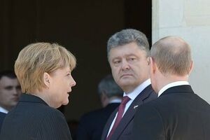 Разговор Петра Порошенко, Ангелы Меркель, Владимира Путина и Франсуа Олланда состоялся второй раз за последние два дня