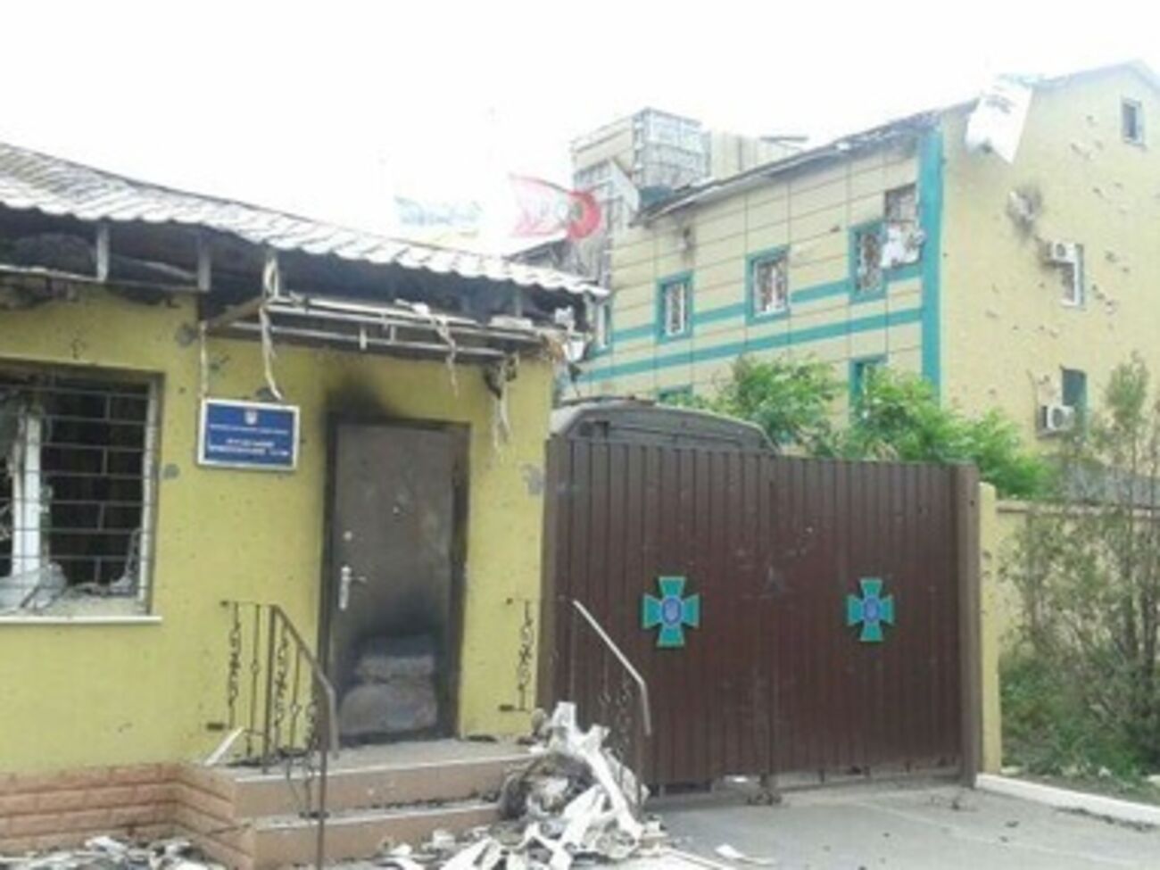 Луганских пограничников обстреливали из автоматов и подствольных гранатометов