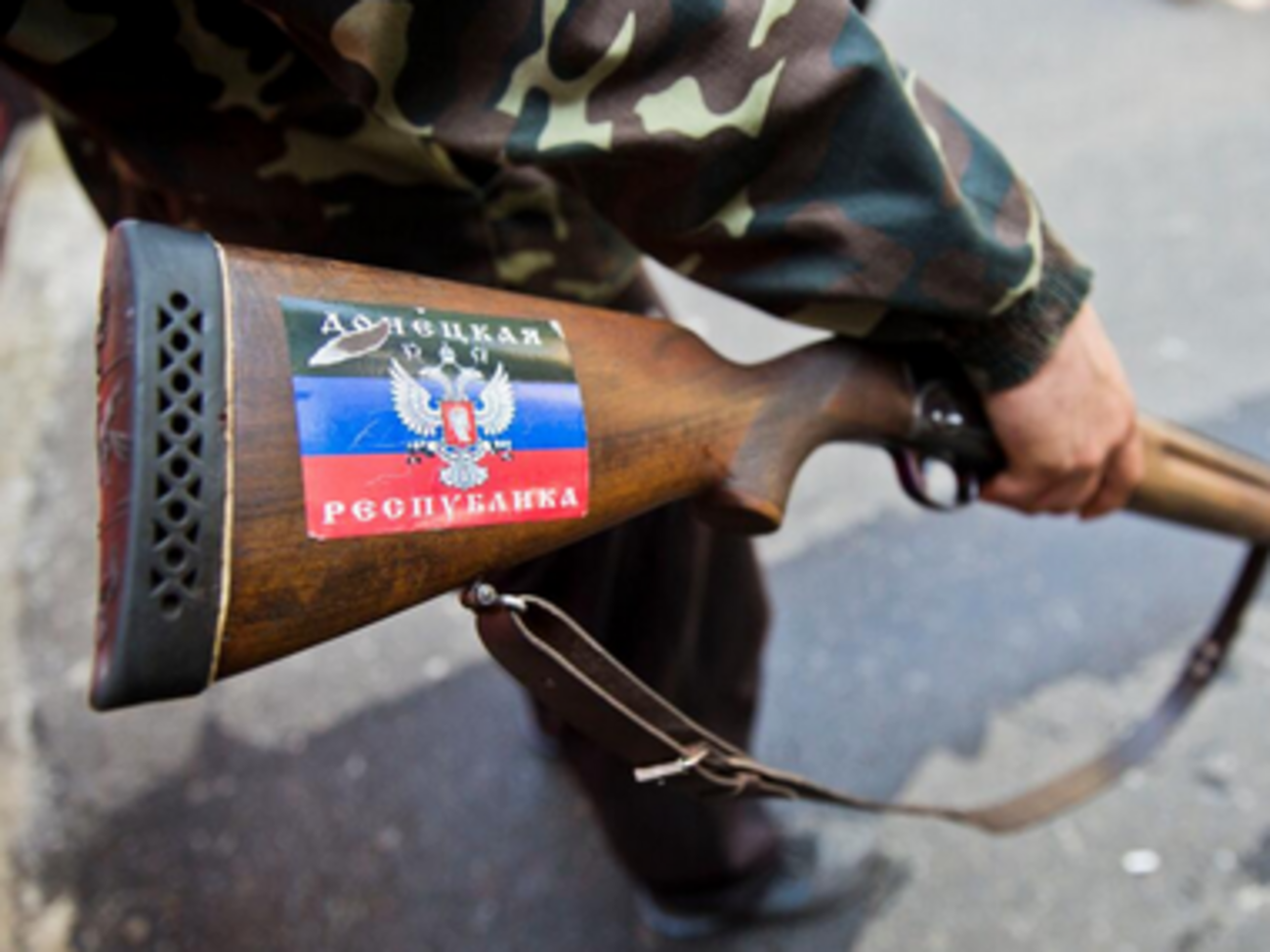 На вооружении террористов, в основном, стрелковое оружие