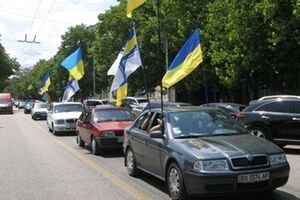 Похищенный активист принимал участие в автопробеге "За единую Украину"