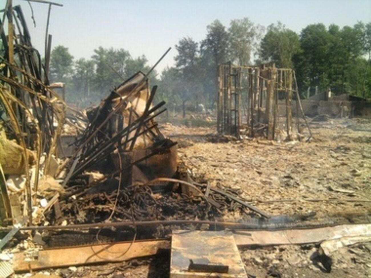 То, что осталось от гостиничного комплекса "Царицыно"