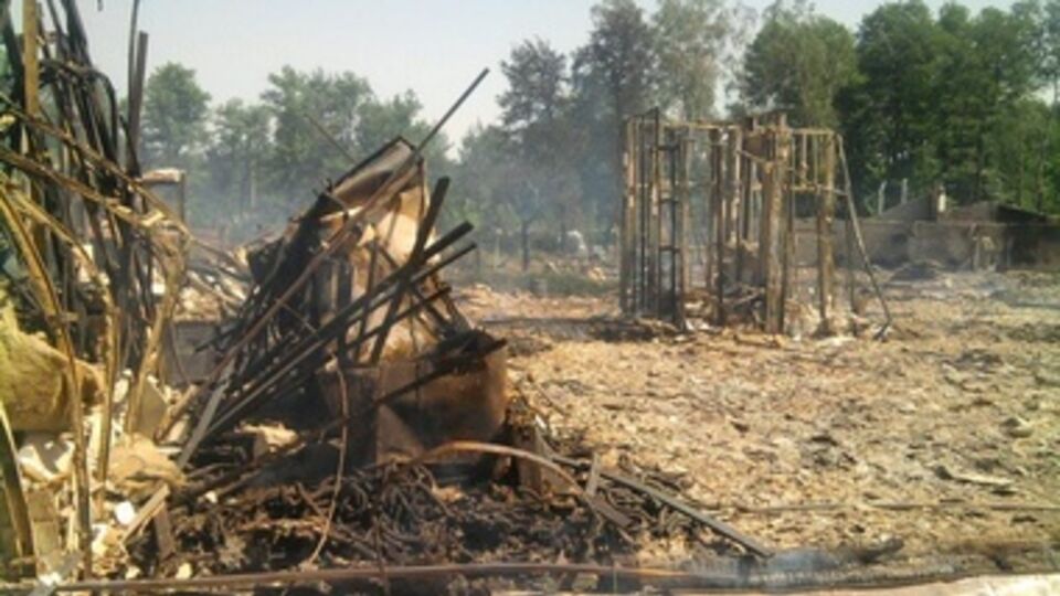 То, что осталось от гостиничного комплекса "Царицыно"