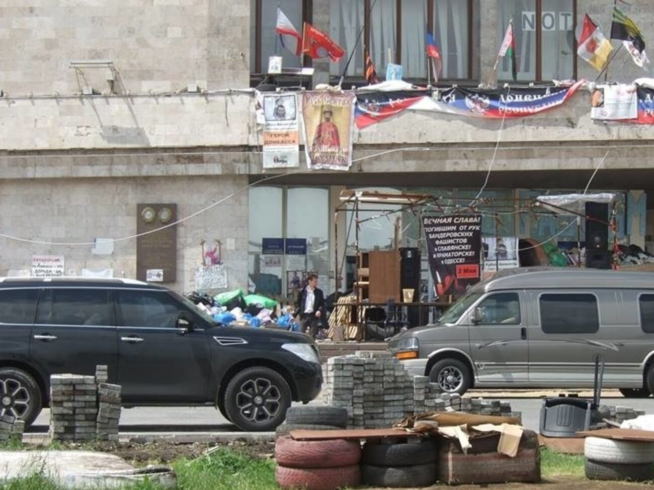 Российские СМИ пытаются создать образ гуманитарной катастрофы в Украине, считает Мацука