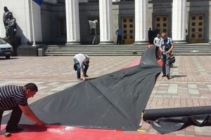 Верховную Раду готовят к инаугурации Порошенко. Фоторепортаж