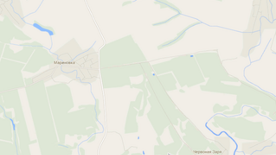 Село Мариновка расположено рядом с российской границей в Луганской области