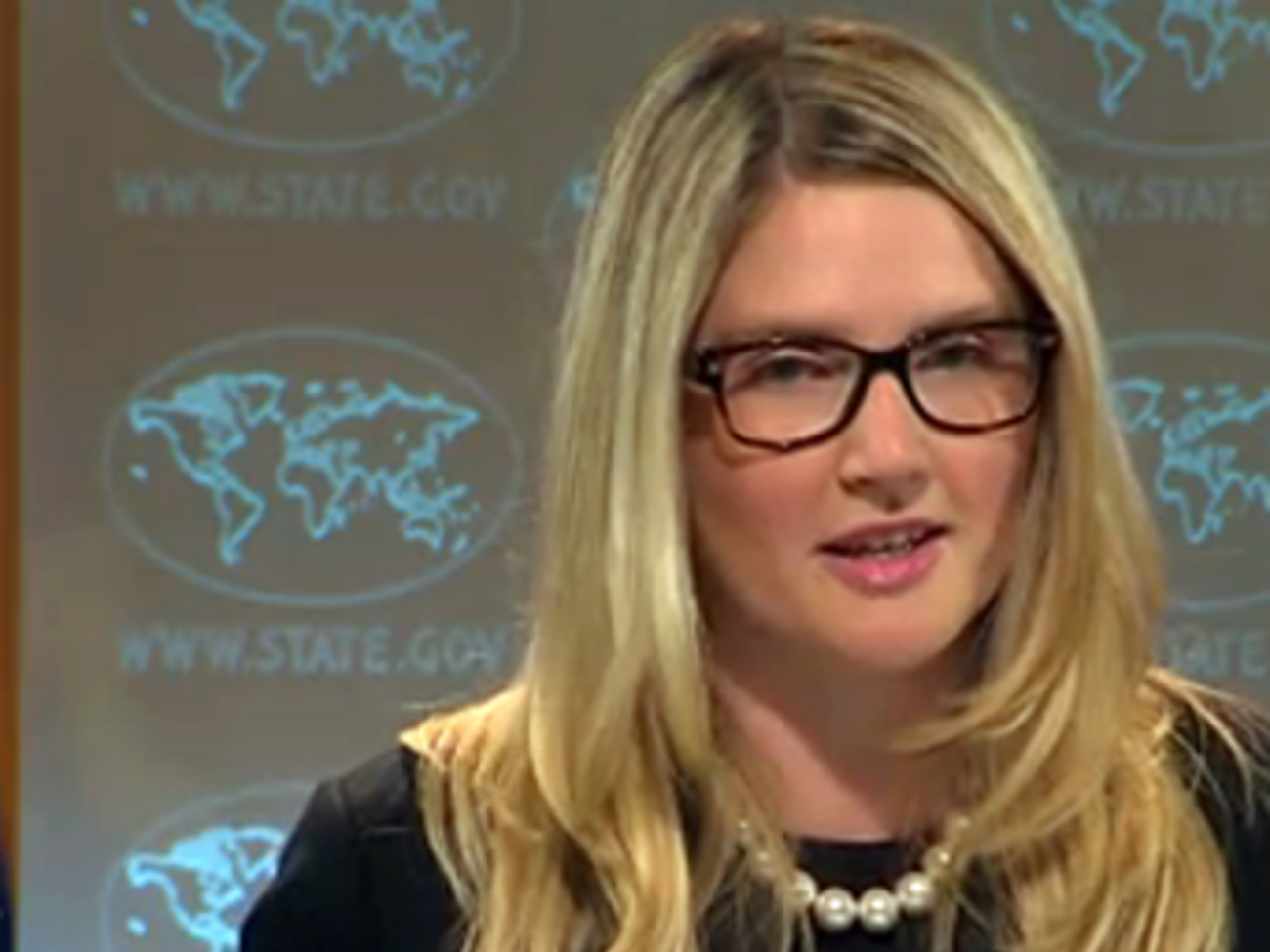 Мари Харф&nbsp;отметила, что боевики, действующие в восточных регионах Украины, хорошо вооружены и профессионально подготовлены