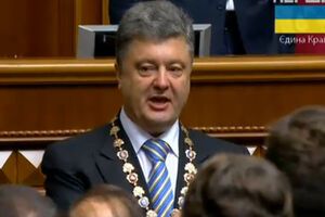 Порошенко пообещал курс на евроинтеграцию