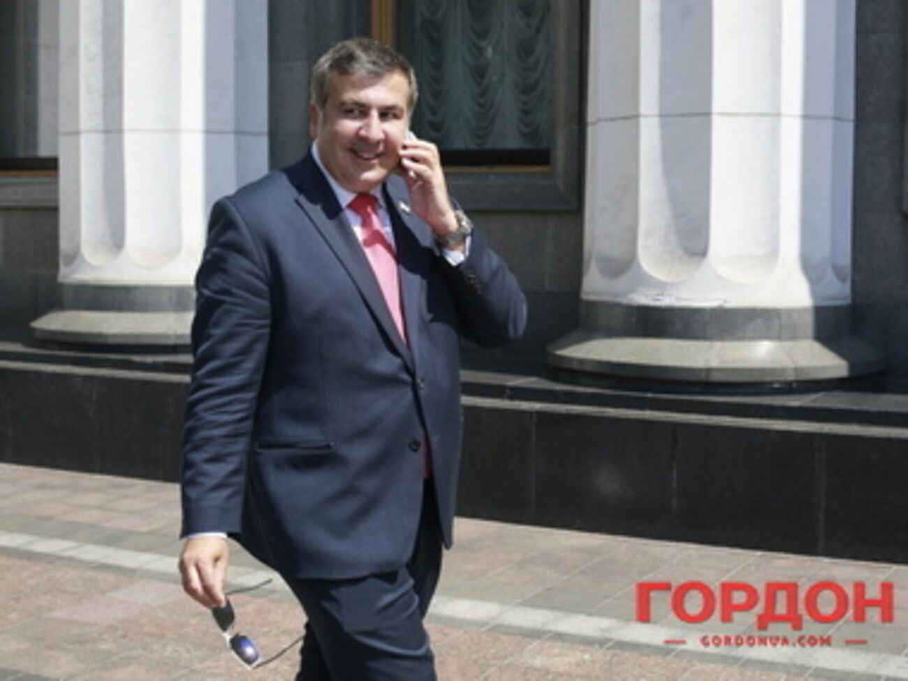 Саакашвили прибыл на инаугурацию Порошенко