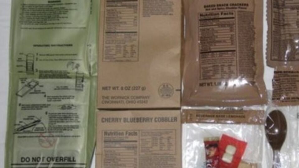 Американские сухие пайки MRE продавали "на сторону"