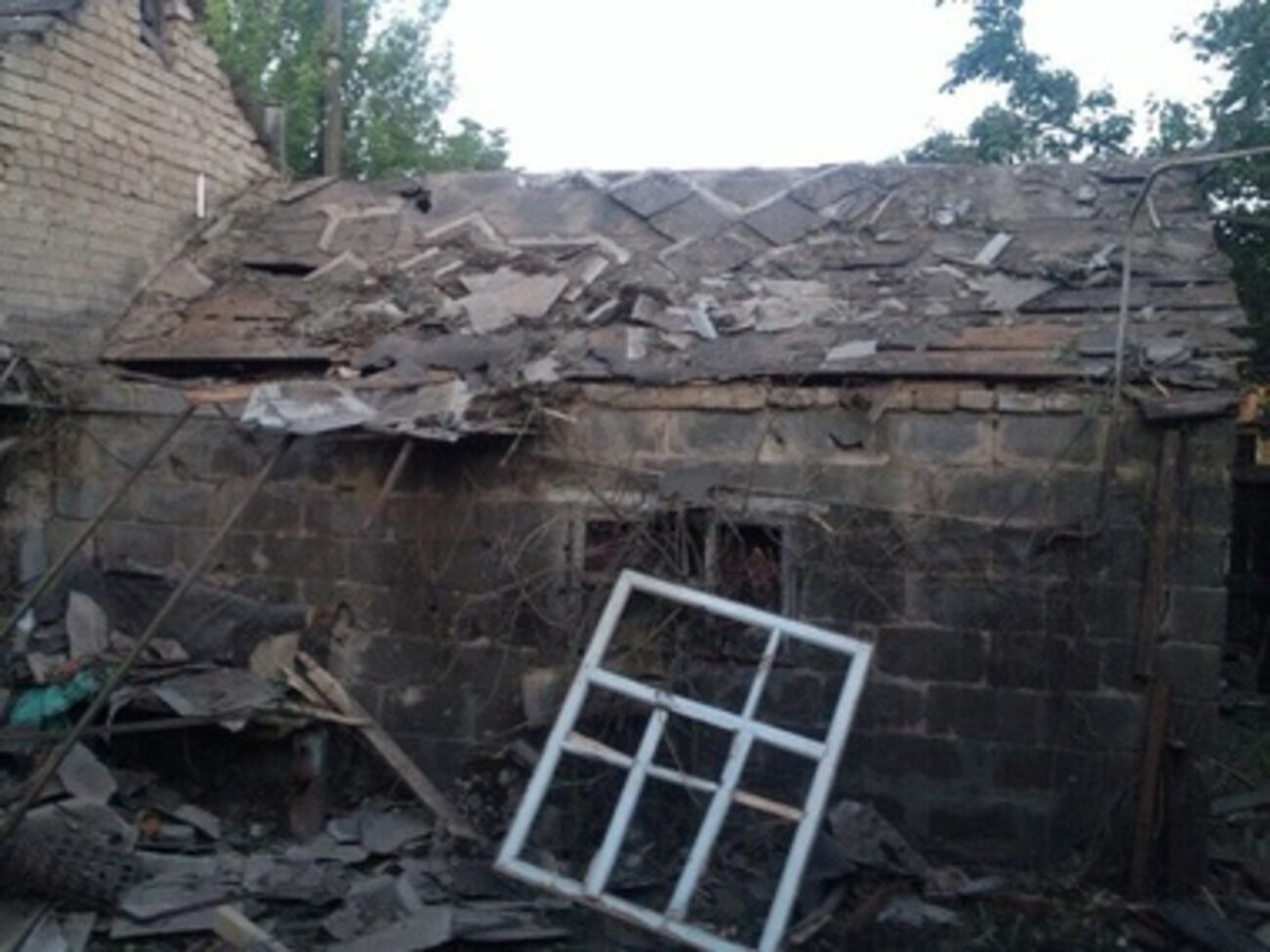 Последствия обстрела