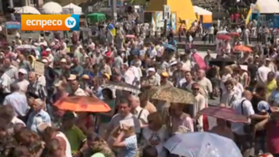 Участники Вече пожелали президенту Украины здоровья, сил и выдержки